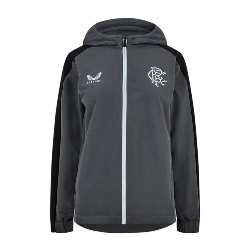 Castore Womens/Ladies Rangers FC Relaxed Fit Windbreaker / Iron Gate